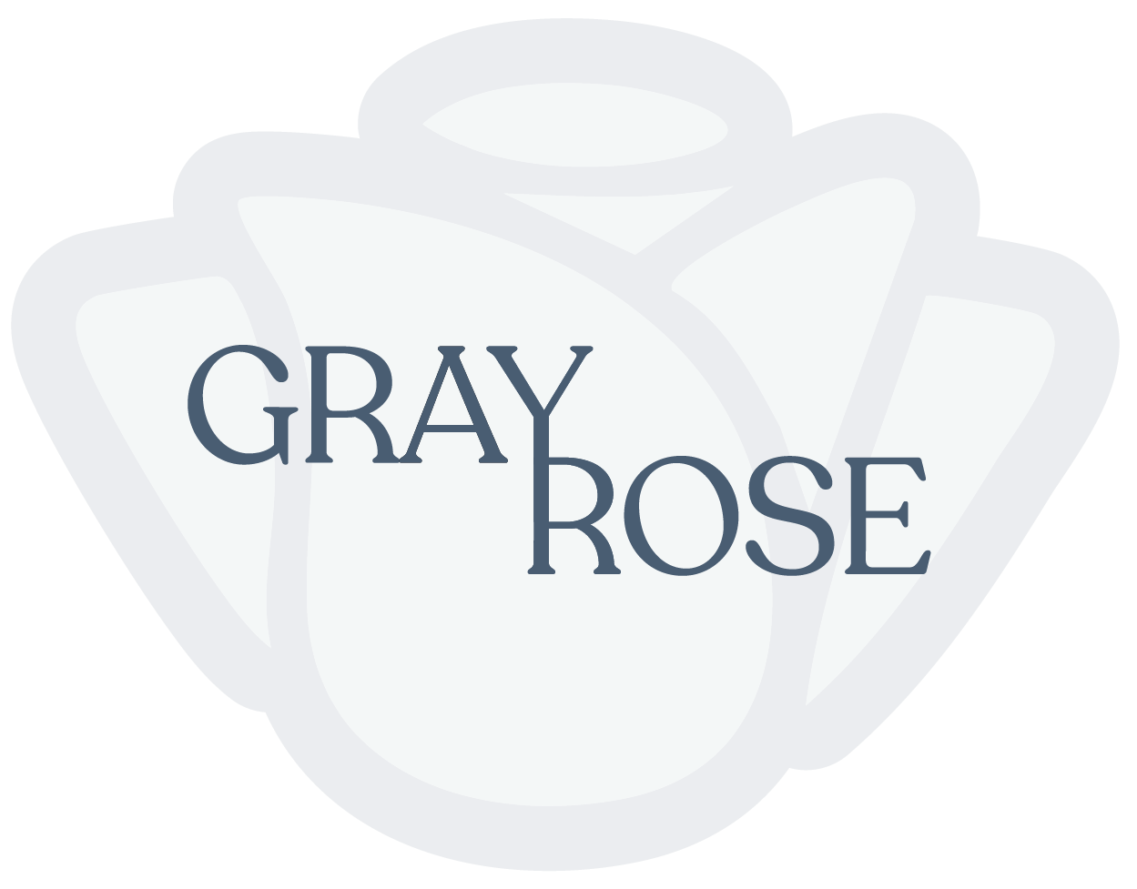 Gray Rose Logo
